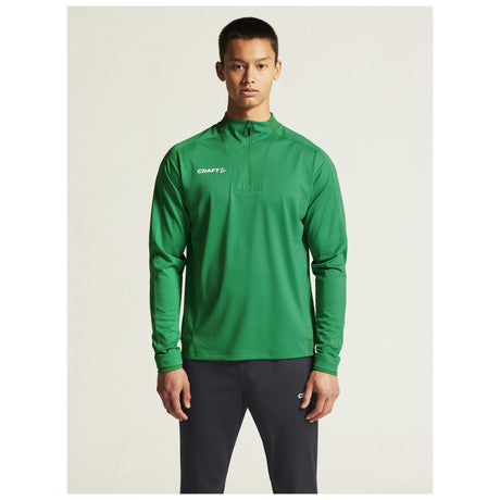 Evolve 2.0 Half Zip Jacket M - Green - Closeup 5