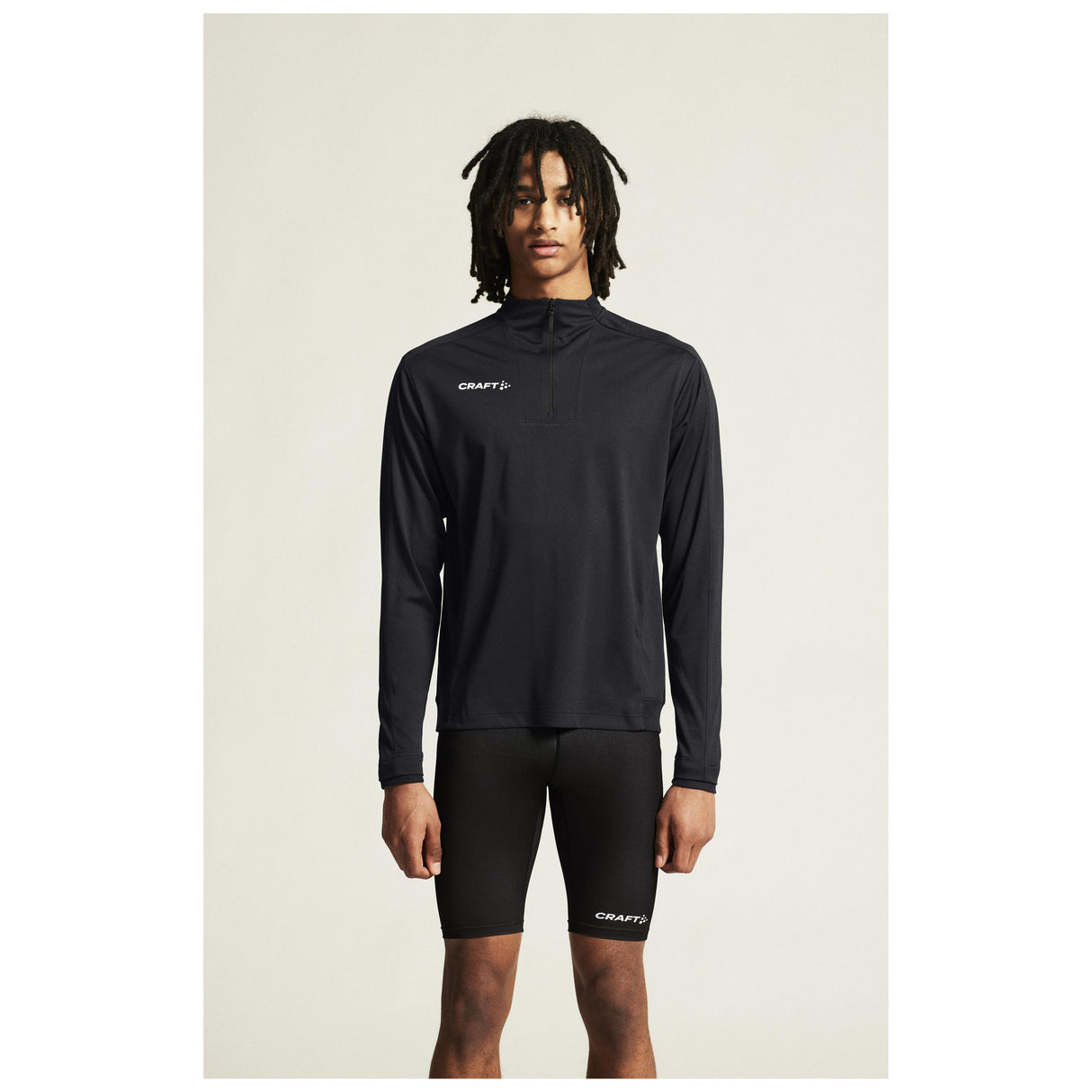 Evolve 2.0 Half Zip Jacket M - Black - Closeup 4