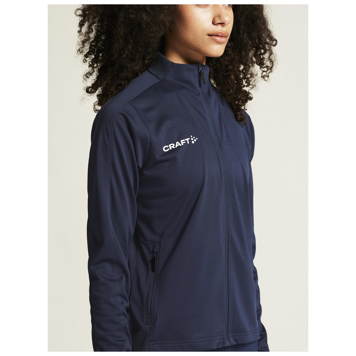 Evolve 2.0 Full Zip Jacket W - Navy - Closeup 6