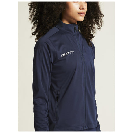 Evolve 2.0 Full Zip Jacket W - Navy - Closeup 6