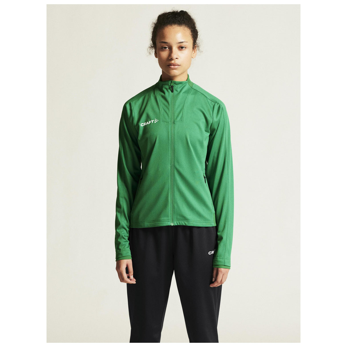 Evolve 2.0 Full Zip Jacket W - Green - Closeup 5