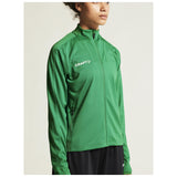 Evolve 2.0 Full Zip Jacket W - Green - Closeup 6