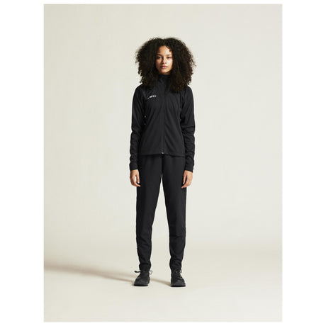 Evolve 2.0 Full Zip Jacket W - Black - Closeup 1