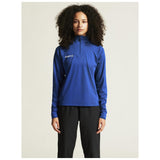 Evolve 2.0 Half Zip Jacket W - Cobalt - Closeup 5