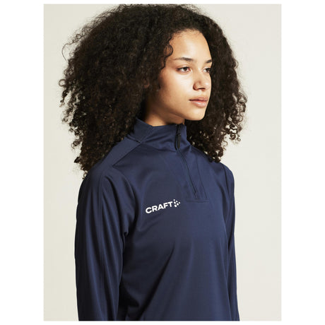 Evolve 2.0 Half Zip Jacket W - Navy - Closeup 6