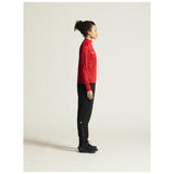 Evolve 2.0 Half Zip Jacket W - Red - Closeup 2