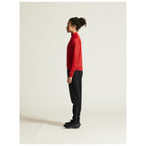 Evolve 2.0 Half Zip Jacket W - Red - Closeup 4