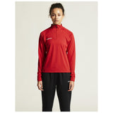 Evolve 2.0 Half Zip Jacket W - Red - Closeup 5