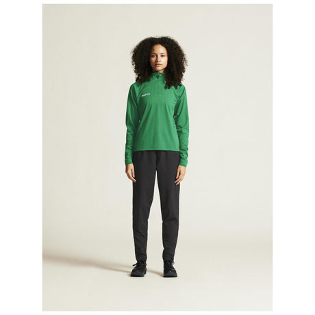 Evolve 2.0 Half Zip Jacket W - Green - Closeup 1