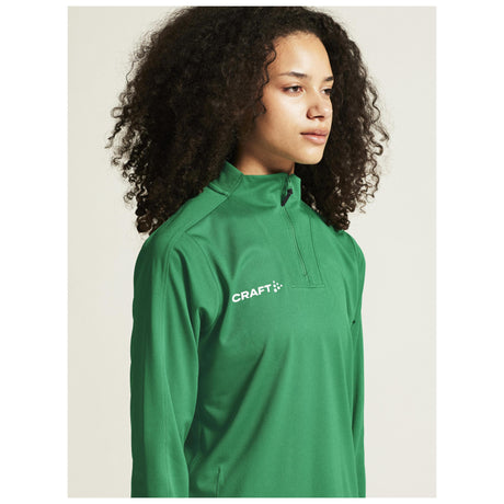 Evolve 2.0 Half Zip Jacket W - Green - Closeup 6