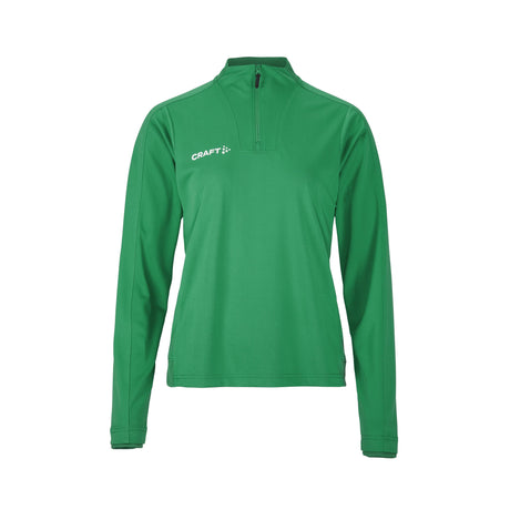 Evolve 2.0 Half Zip Jacket W - Green - Front