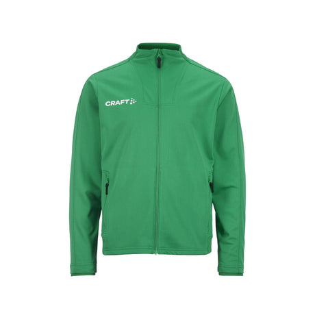 Evolve 2.0 Full Zip Jacket Jr - Green - Front