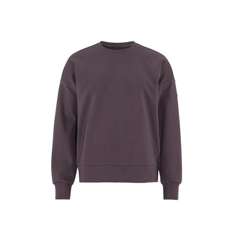 Adv Join Rn Sweatshirt W - Dark Plum - Front