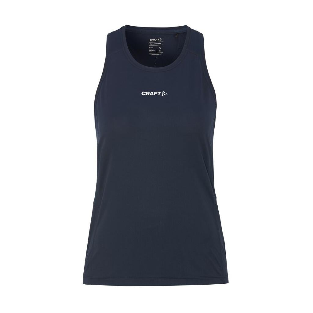 Adv Essence Singlet 2 W - Dark Blue - Front
