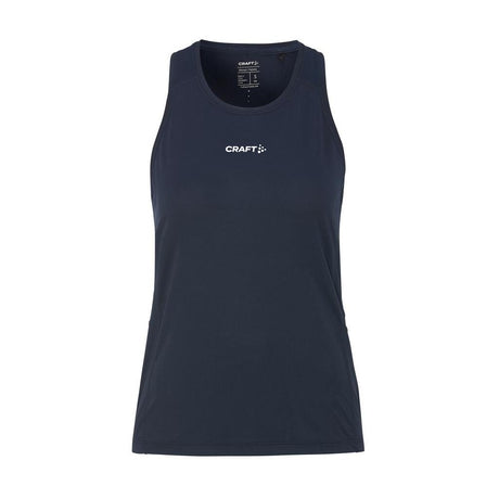Adv Essence Singlet 2 W - Dark Blue - Front
