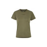 Adv Essence Ss Tee 2 W - Dark Green - Front