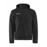 Evolve Rain Jacket Jr - Black - Front