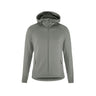 Adv Explore Power Fleece Hood Jkt M - Green - Front