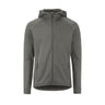 Adv Explore Power Fleece Hood Jkt M - Dark Grey - Front