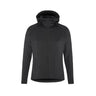 Adv Explore Power Fleece Hood Jkt M - Black - Front