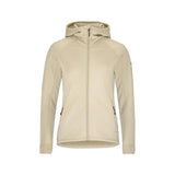 Adv Explore Power Fleece Hood Jkt W - Beige - Front