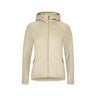 Adv Explore Power Fleece Hood Jkt W - Beige - Front