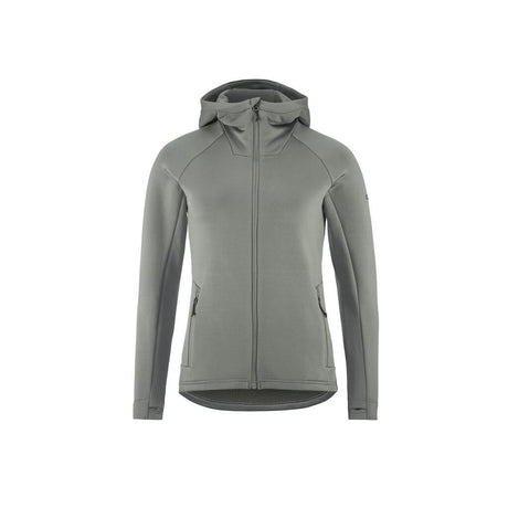 Adv Explore Power Fleece Hood Jkt W - Green - Front