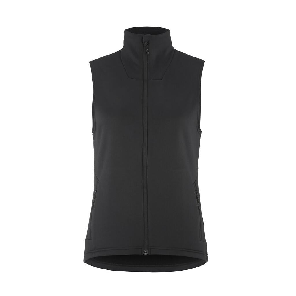 Adv Exlore Power Fleece Vest W - Black - Front