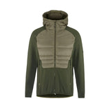 Adv Explore Lt. Down Hybrid Jkt M - Dark Green - Front