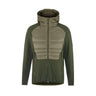 Adv Explore Lt. Down Hybrid Jkt M - Dark Green - Front