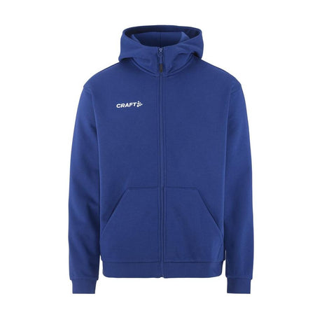 Community 2.0 Logo Fz Hoodie M - Cobalt - Front