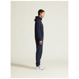 Community 2.0 Logo Fz Hoodie M - Navy - Closeup 2