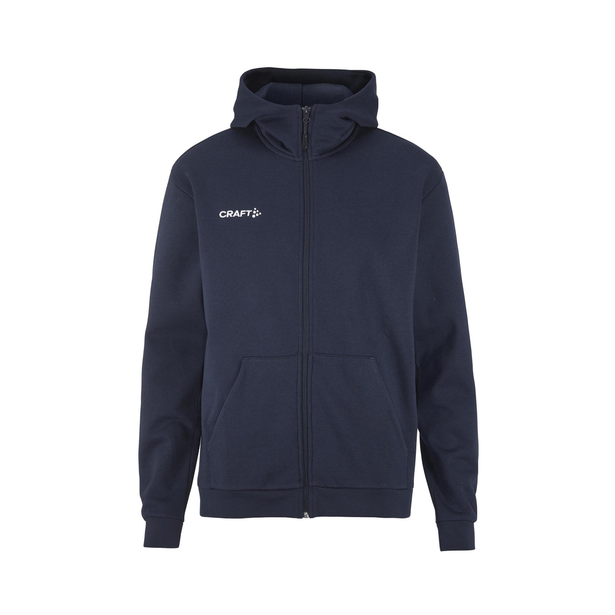 Community 2.0 Logo Fz Hoodie M - Navy - Front