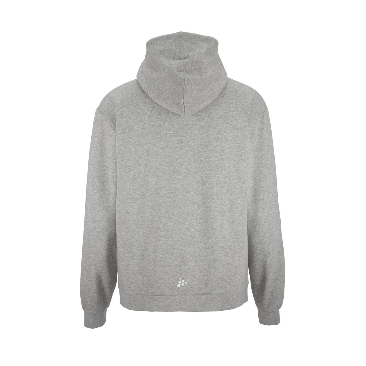 Community 2.0 Logo Fz Hoodie M - Grey Melange - Back