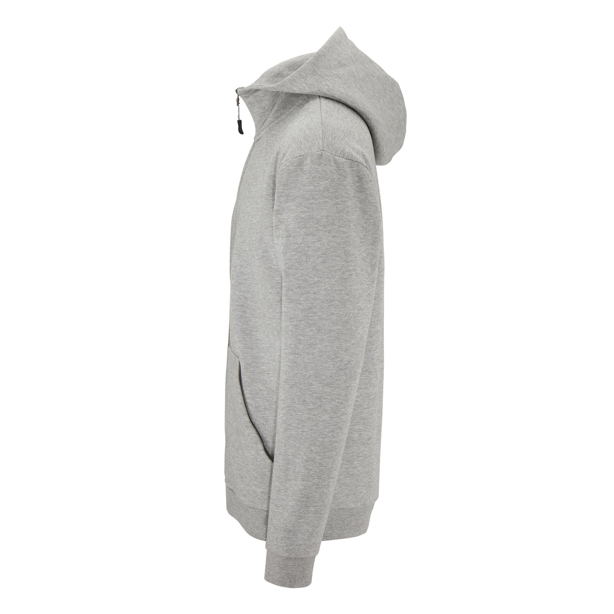 Community 2.0 Logo Fz Hoodie M - Grey Melange - Left
