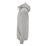 Community 2.0 Logo Fz Hoodie M - Grey Melange - Left