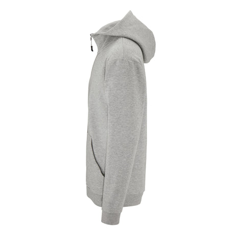 Community 2.0 Logo Fz Hoodie M - Grey Melange - Left