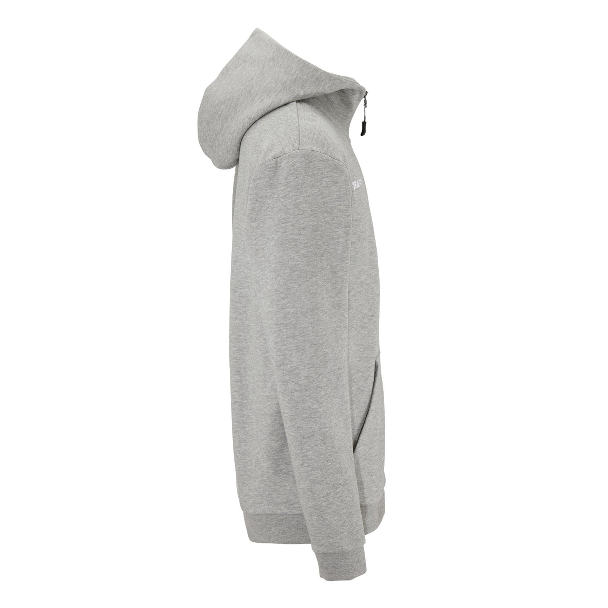 Community 2.0 Logo Fz Hoodie M - Grey Melange - Right