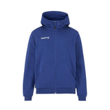 Community 2.0 Logo Fz Hoodie W - Cobalt - Front