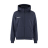 Community 2.0 Logo Fz Hoodie W - Navy - Front