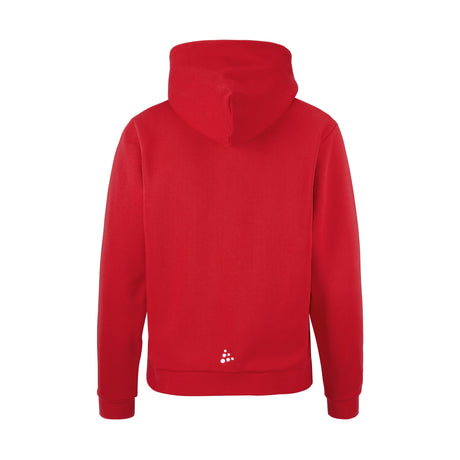 Community 2.0 Logo Fz Hoodie W - Red - Back