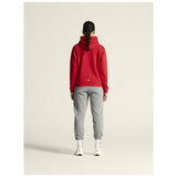 Community 2.0 Logo Fz Hoodie W - Red - Closeup 3