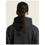 Community 2.0 Logo Fz Hoodie W - Black - Closeup 7