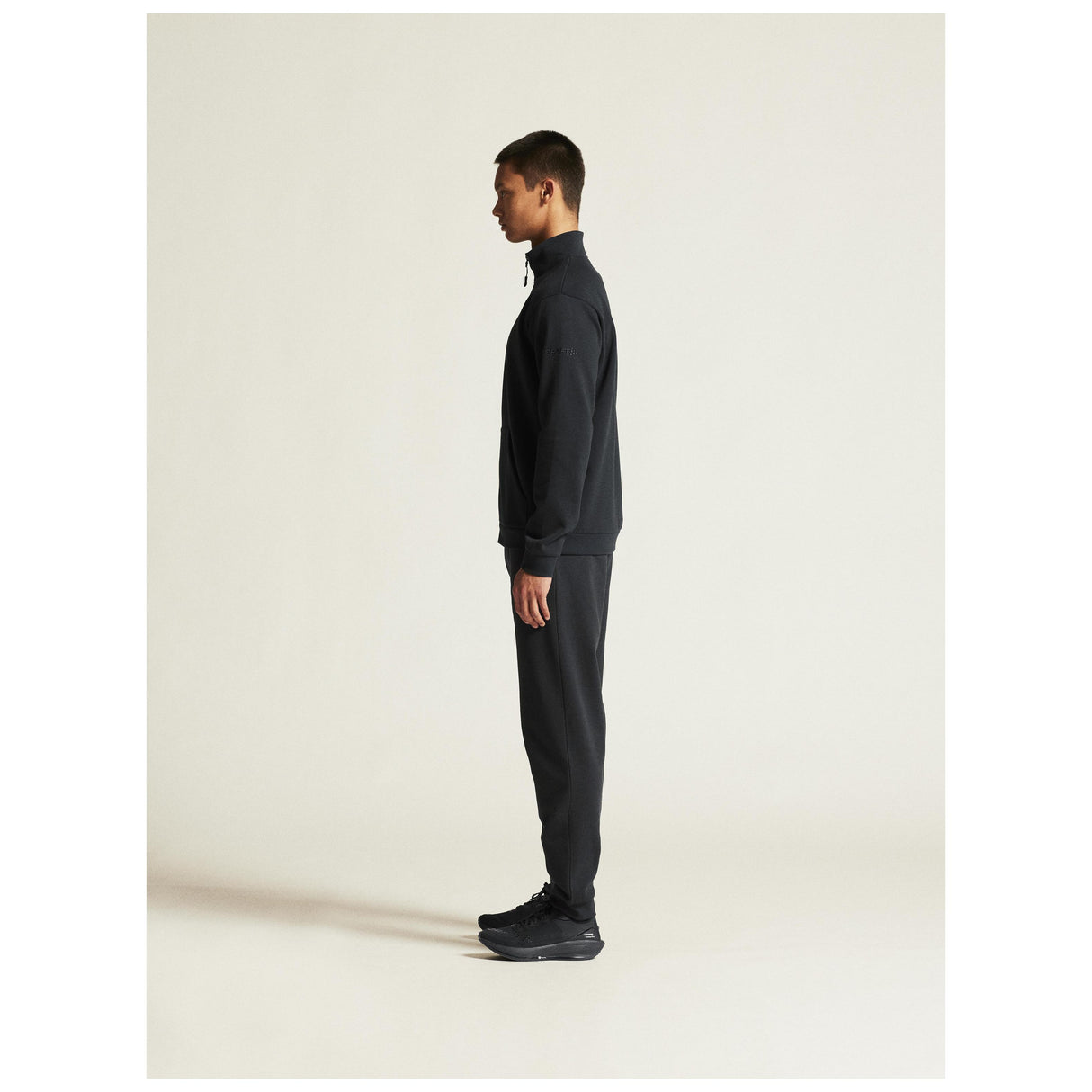 Community 2.0 Zip Jkt M - Black - Closeup 4