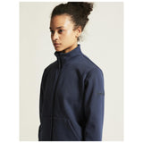 Community 2.0 Zip Jkt W - Navy - Closeup 6