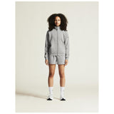 Community 2.0 Zip Jkt W - Grey Melange - Closeup 1