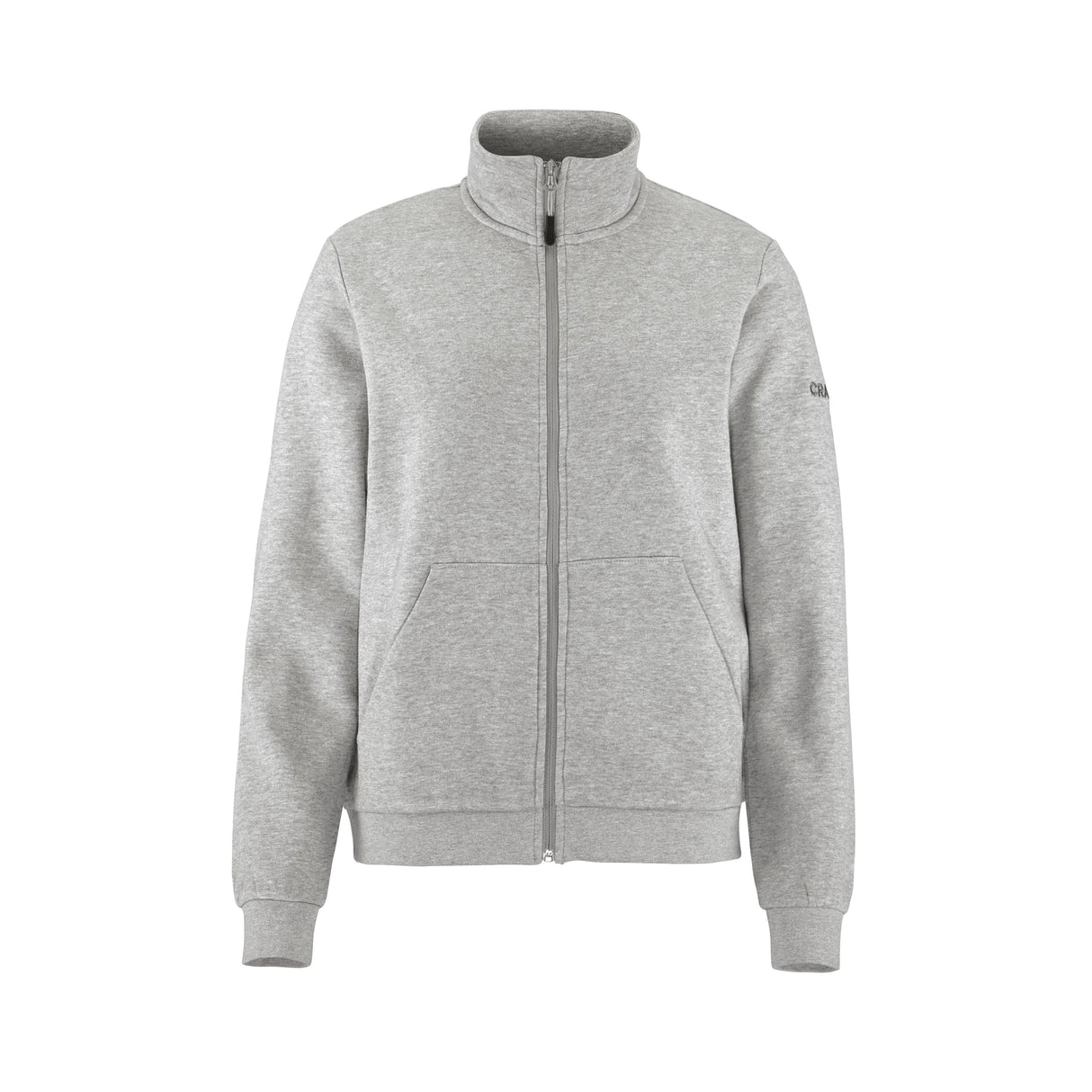 Community 2.0 Zip Jkt W - Grey Melange - Front