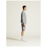 Community 2.0 R Neck M - Grey Melange - Closeup 2