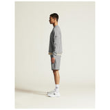 Community 2.0 R Neck M - Grey Melange - Closeup 4