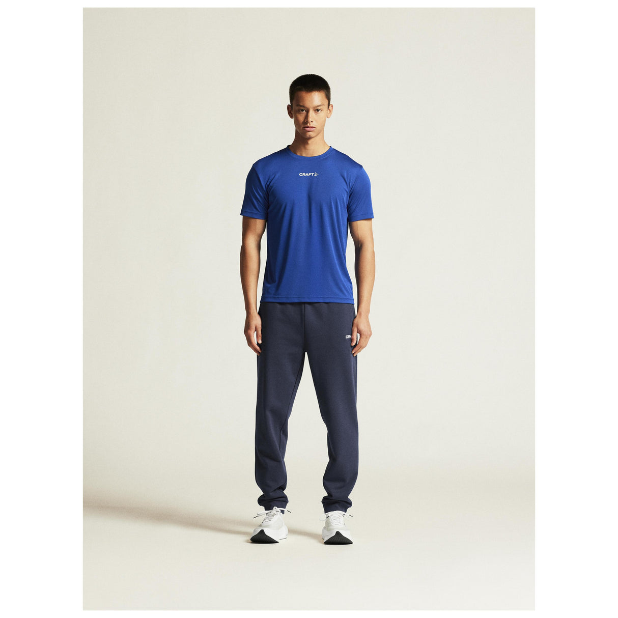 Squad Go Function Tee M - Cobalt - Closeup 1